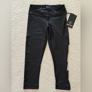 90 Degree By Reflex Black Activewear Leggings